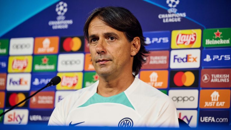 Inzaghi: “Estamos en el grupo más difícil de la Champions”