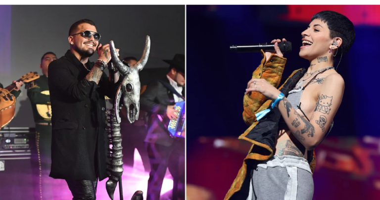 ¿Nueva pareja? Captan a Christian Nodal de la mano con la rapera Cazzu